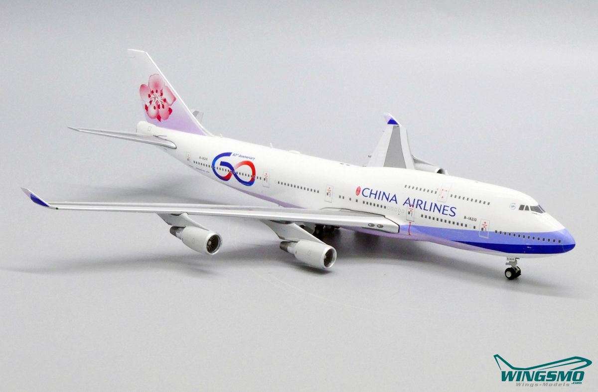 JC Wings China Airlines 60th Anniversary Boeing 747-400 Flaps Down Version XX4462A