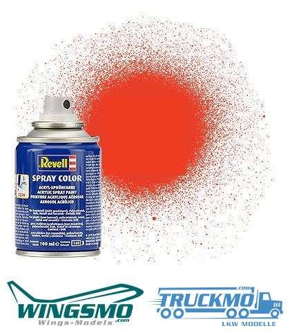 Revell Modellbaufarben Spray Color Leuchtorange matt 100ml 34125