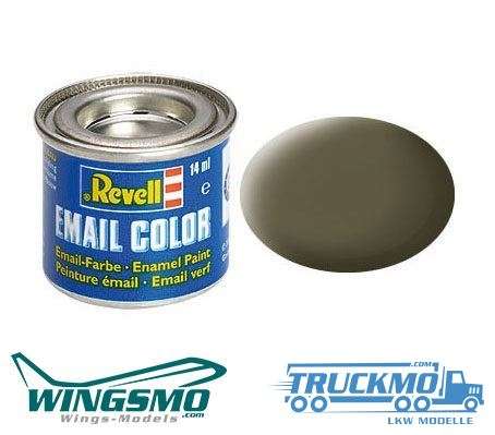 Revell Farbe Email Color NATO Oliv matt 14ml RAL 7013 32146