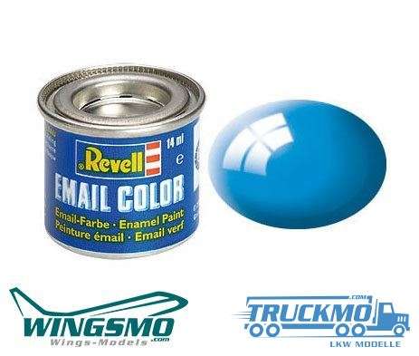 Revell Modellbaufarben Email Color Lichtblau glänzend 14ml RAL 5012 32150