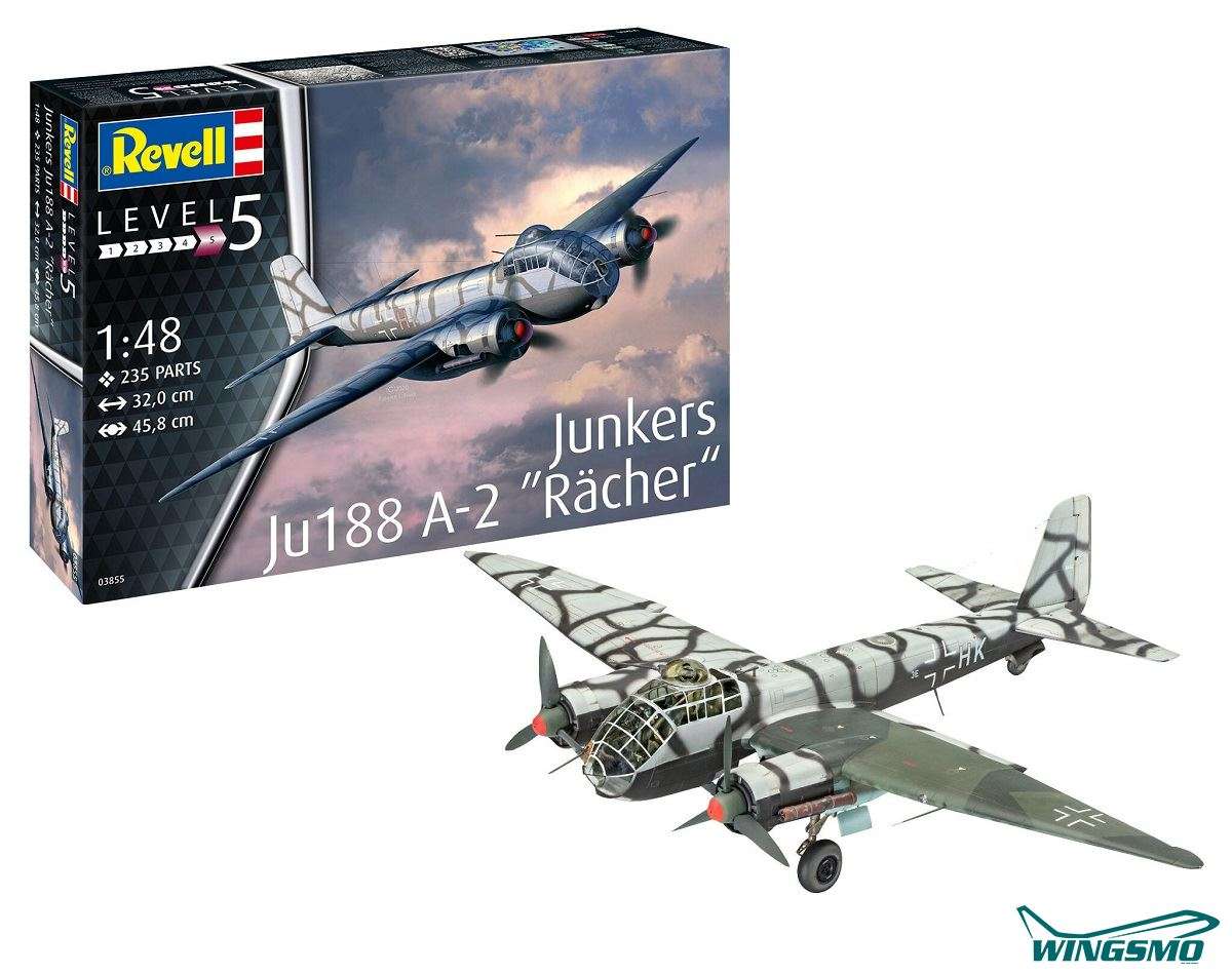 Revell Model kit Junkers Ju188 A-2 Rächer 03855