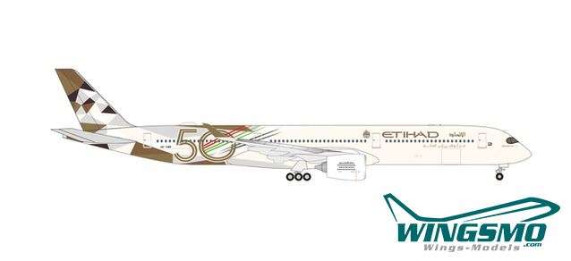 Herpa Wings Etihad Airways Airbus A350-1000 A6-XWB 536622