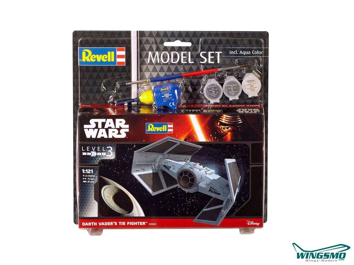 Revell Model Sets Darth Vaders TIE Fighter 1:121 63602