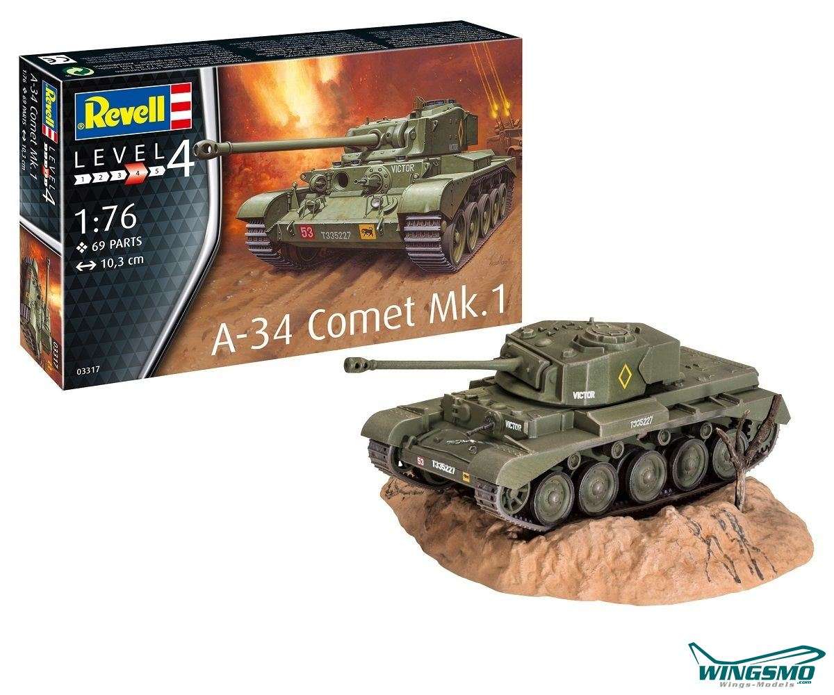 Revell Military A-34 Comet Mk.1 1:76 03317