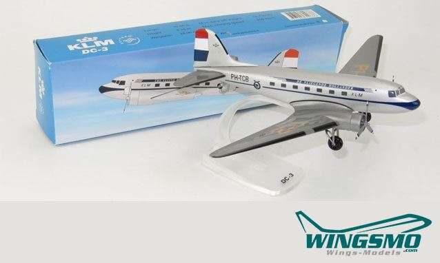 Herpa Wings KLM Douglas DC-3 1:100 612852 SnapFit