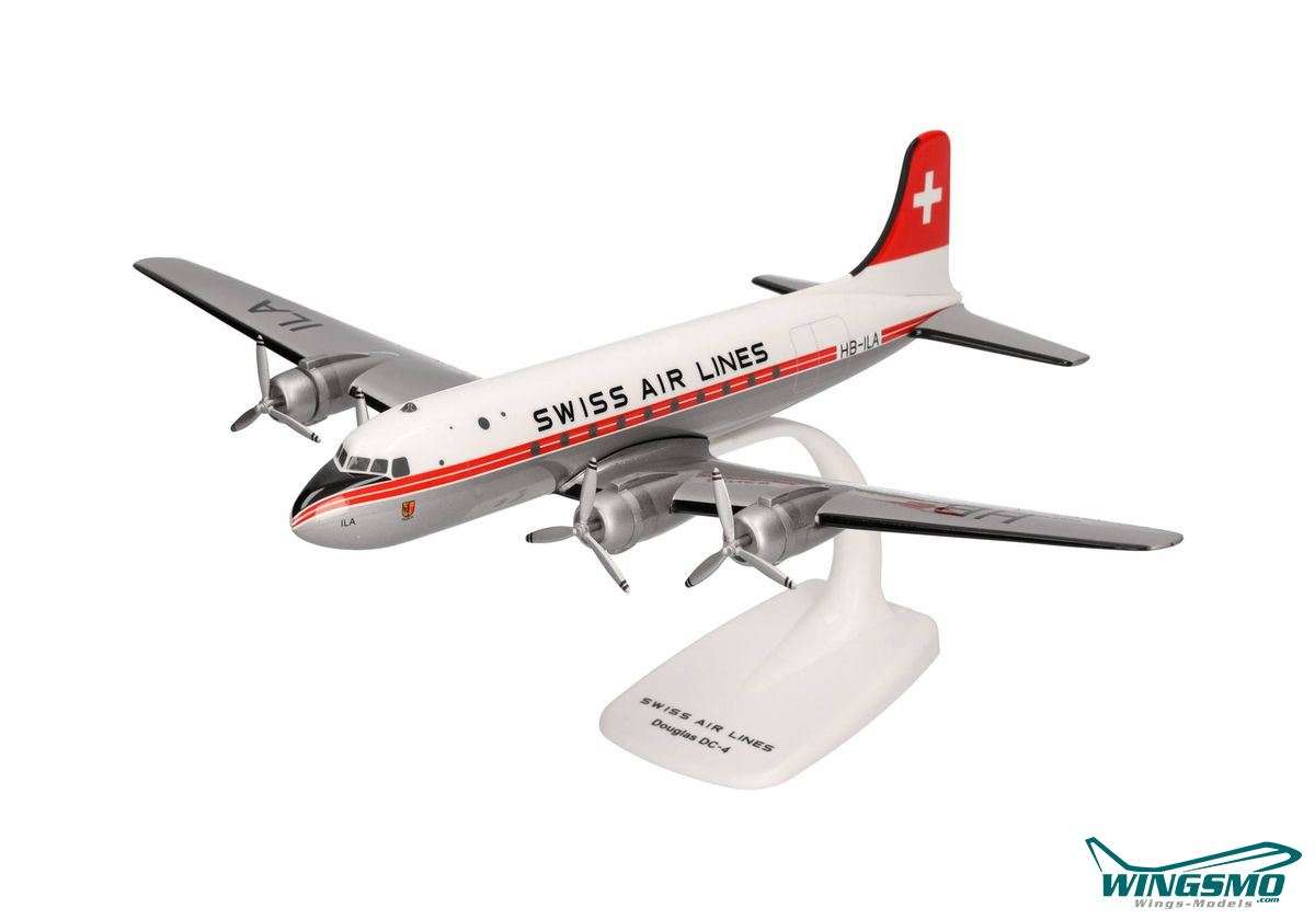 Herpa Wings Swissair McDonnell Douglas DC-4 HB-ILA 614030
