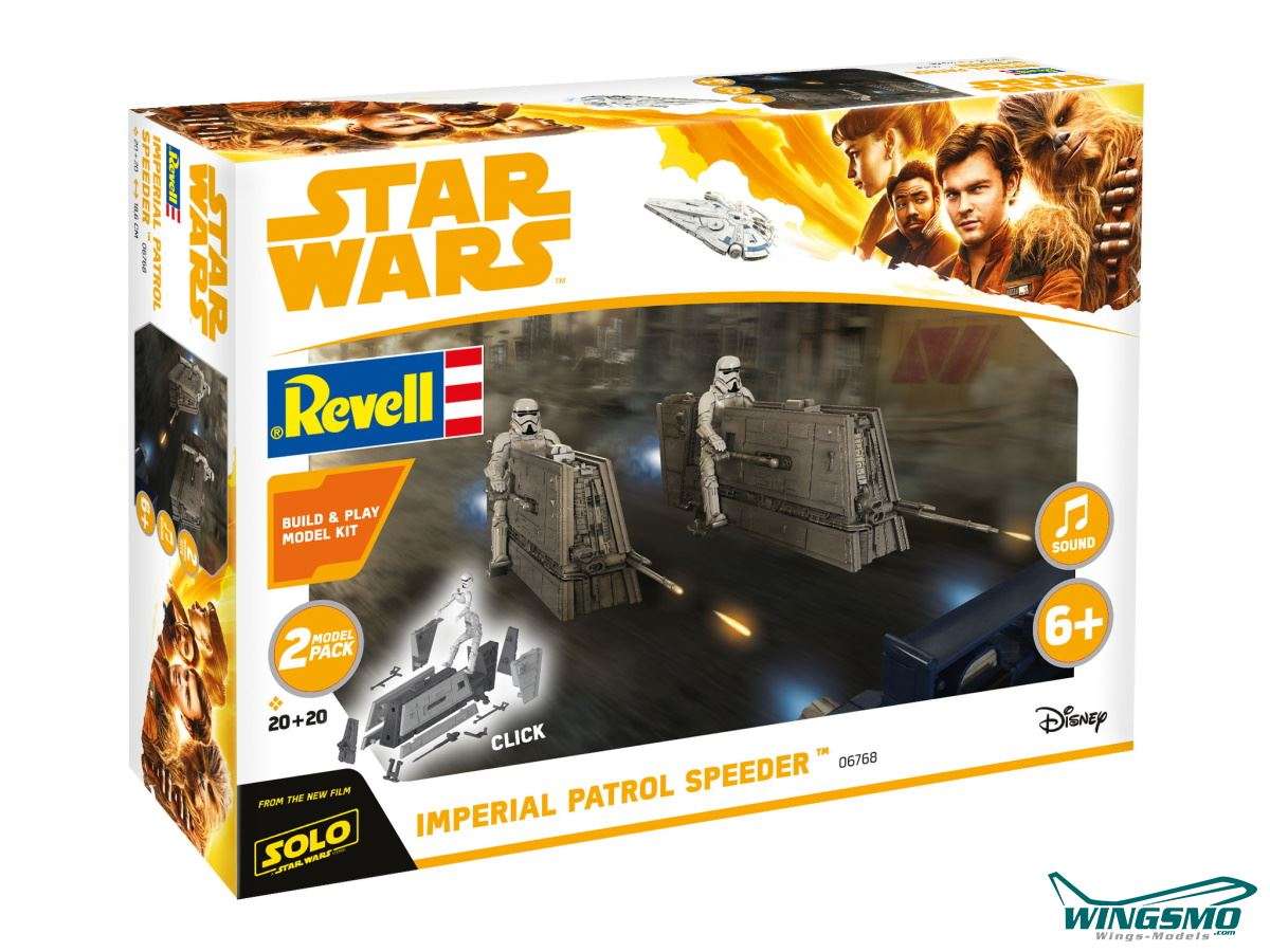 Revell Star Wars Solo Modellbau Imperial Patrol Speeder 1:28 06768