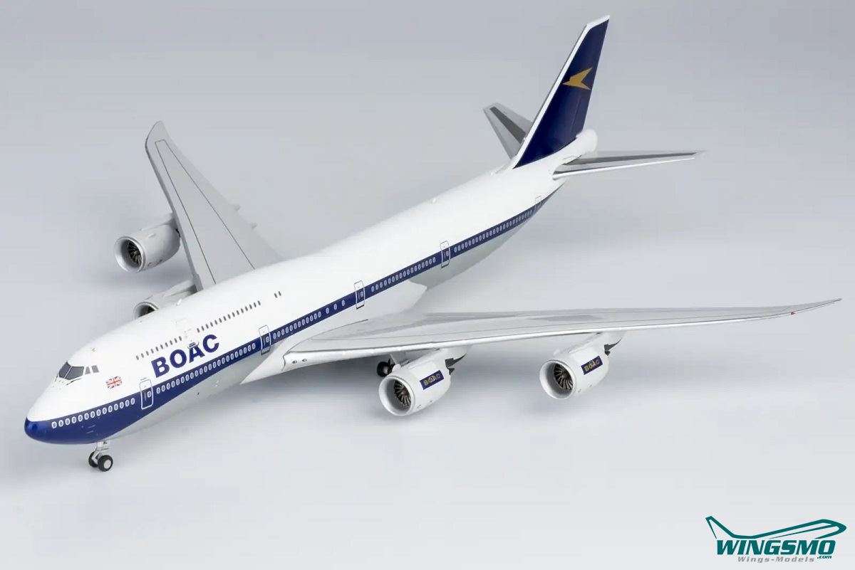 NG Models BOAC Boeing 747-8 G-BOAC 78002