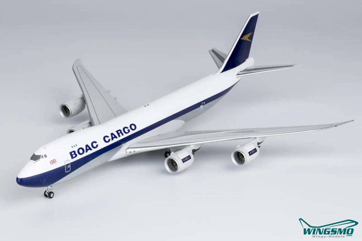 NG Models BOAC Boeing 747-8F G-BOAC 78003