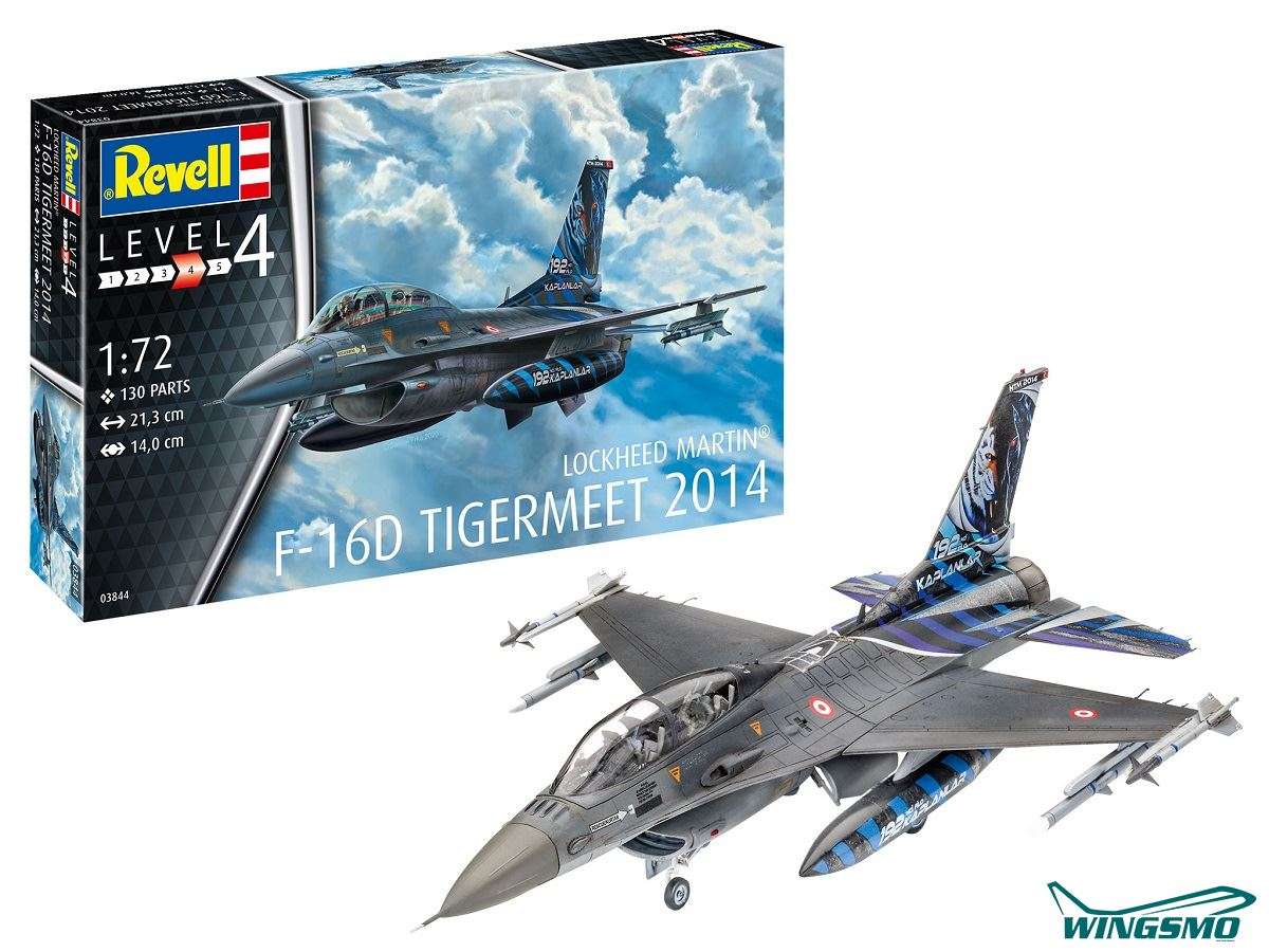 Revell Flugzeuge Lockheed Martin F-16D Tigermeet 2014 03844