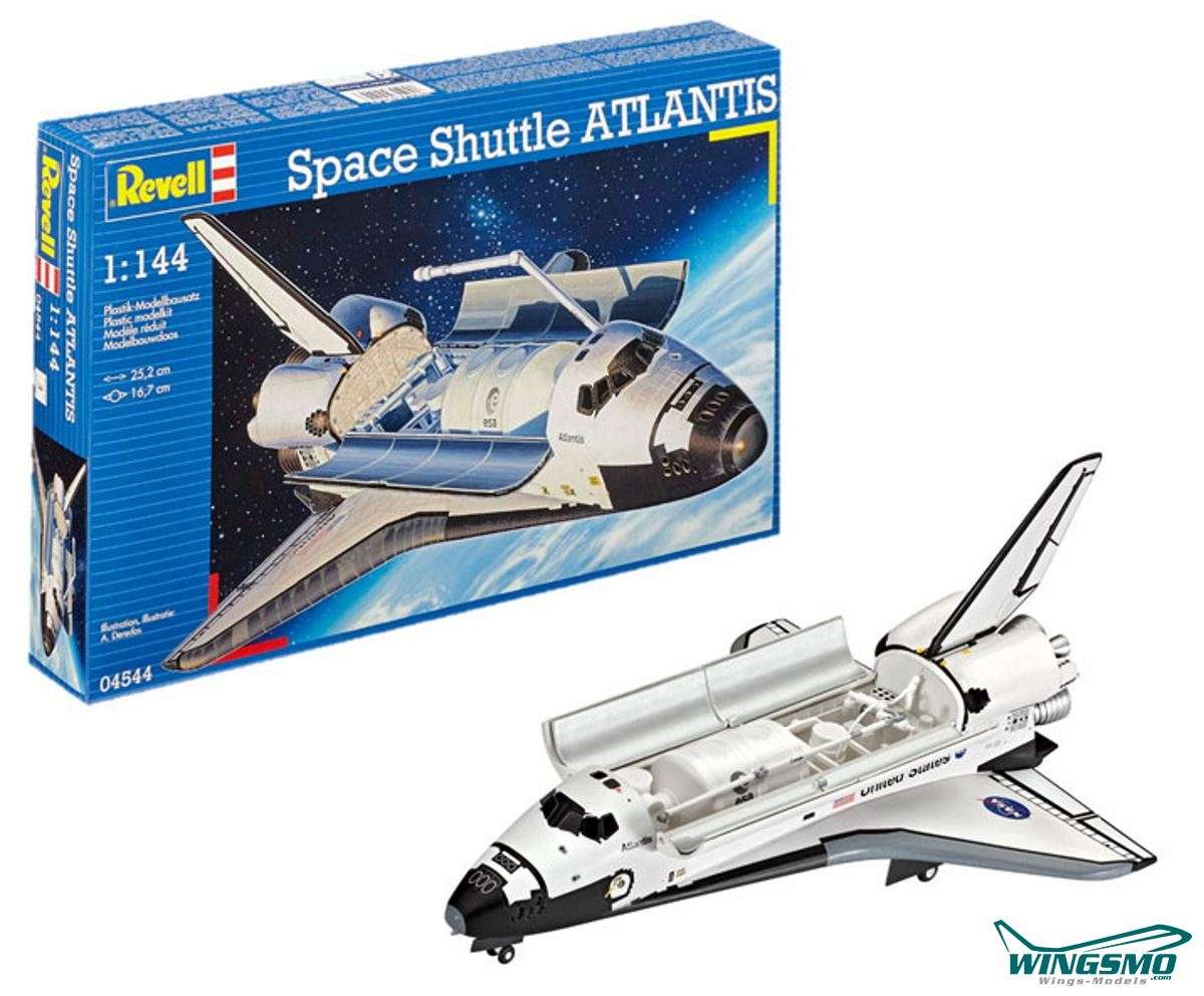 Revell Raumfahrt Space Shuttle Atlantis 1:144 04544