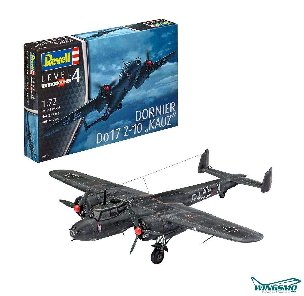 Revell Flugzeuge Dornier Do17Z-10 1:72 03933