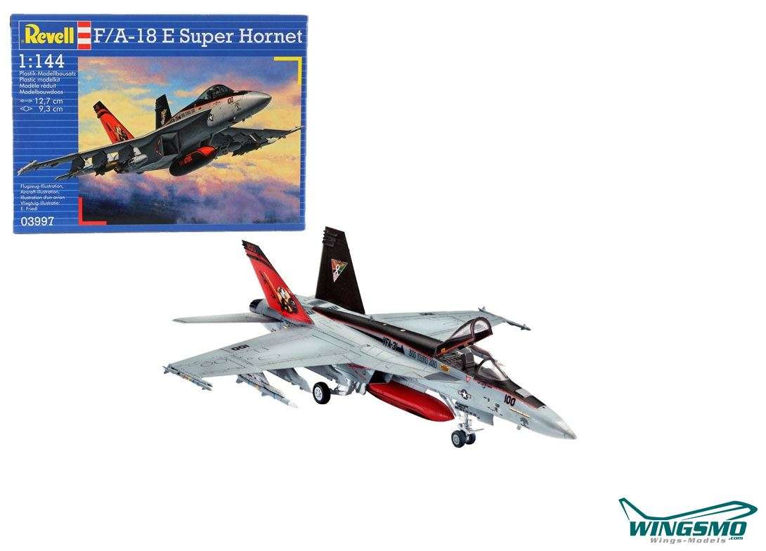 Revell Flugzeuge F/A-18E Super Hornet 1:144 03997