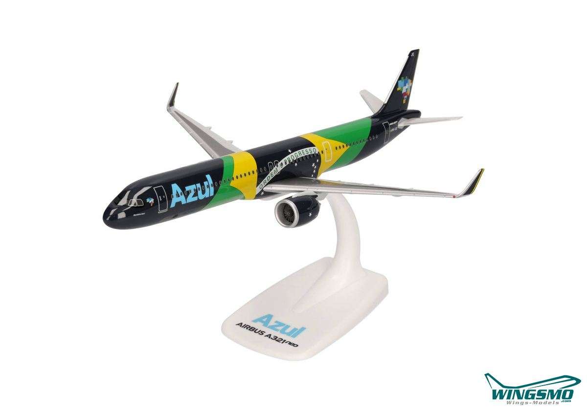 Herpa Wings Azul Brazilian Airlines Airbus A321neo PR-YJE 613682 Snap-Fit