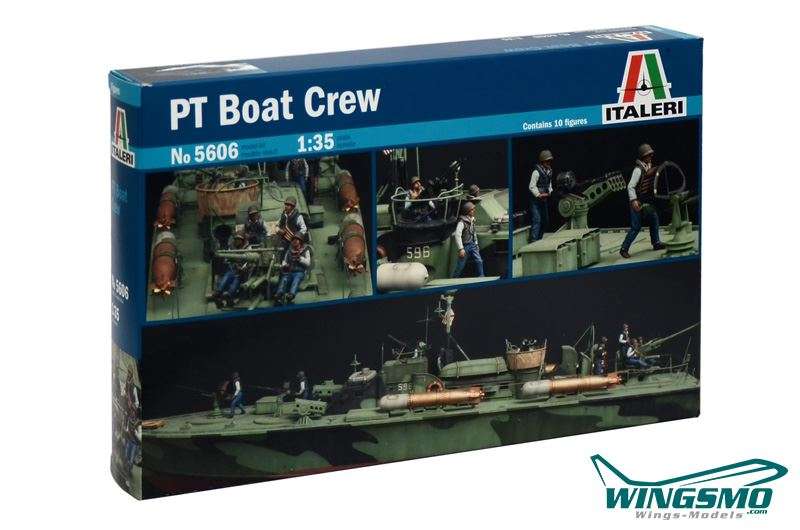 Italeri PT boat crew 5606