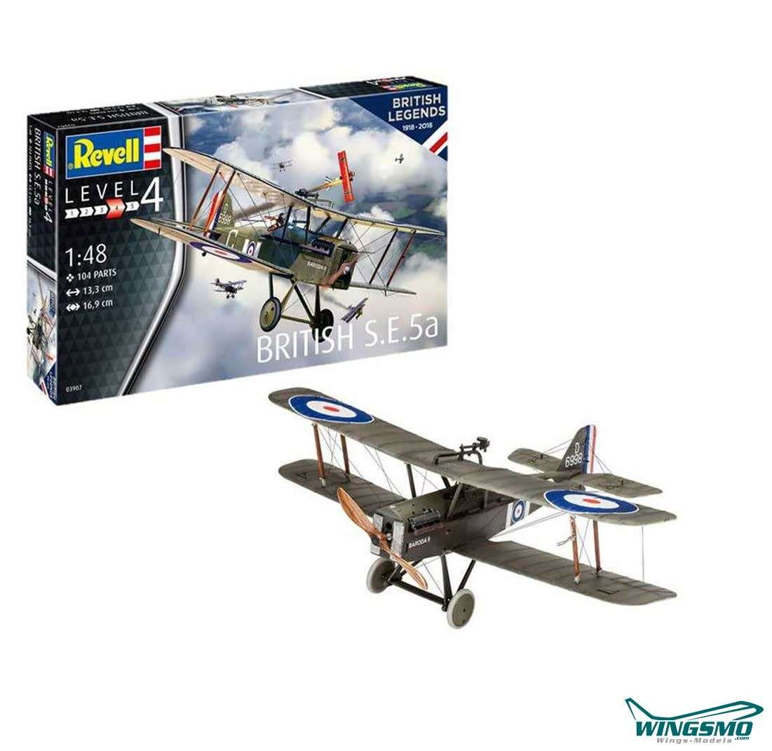 Revell aircraft 100 Years RAF S.E. 5a 1:48 03907