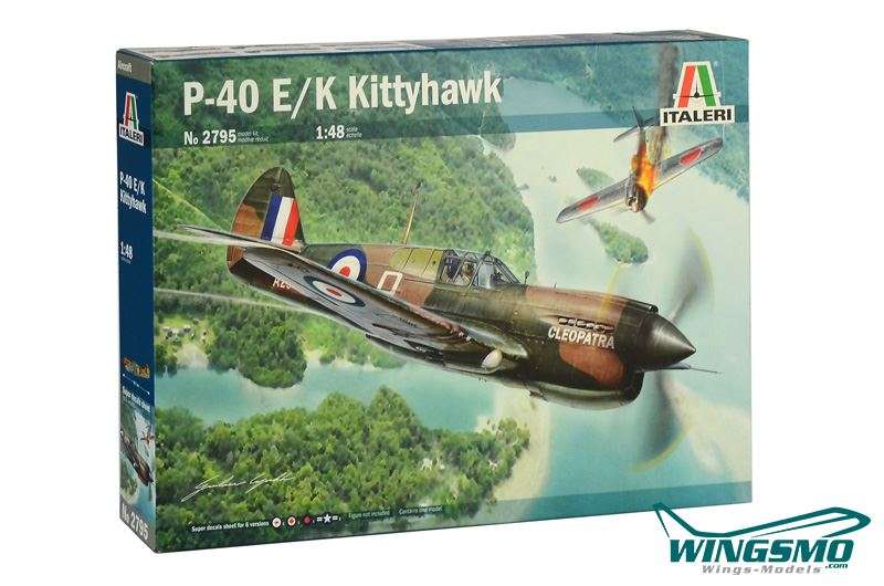 Italeri Flugzeuge P-40 E/K Kittyhawk 2795