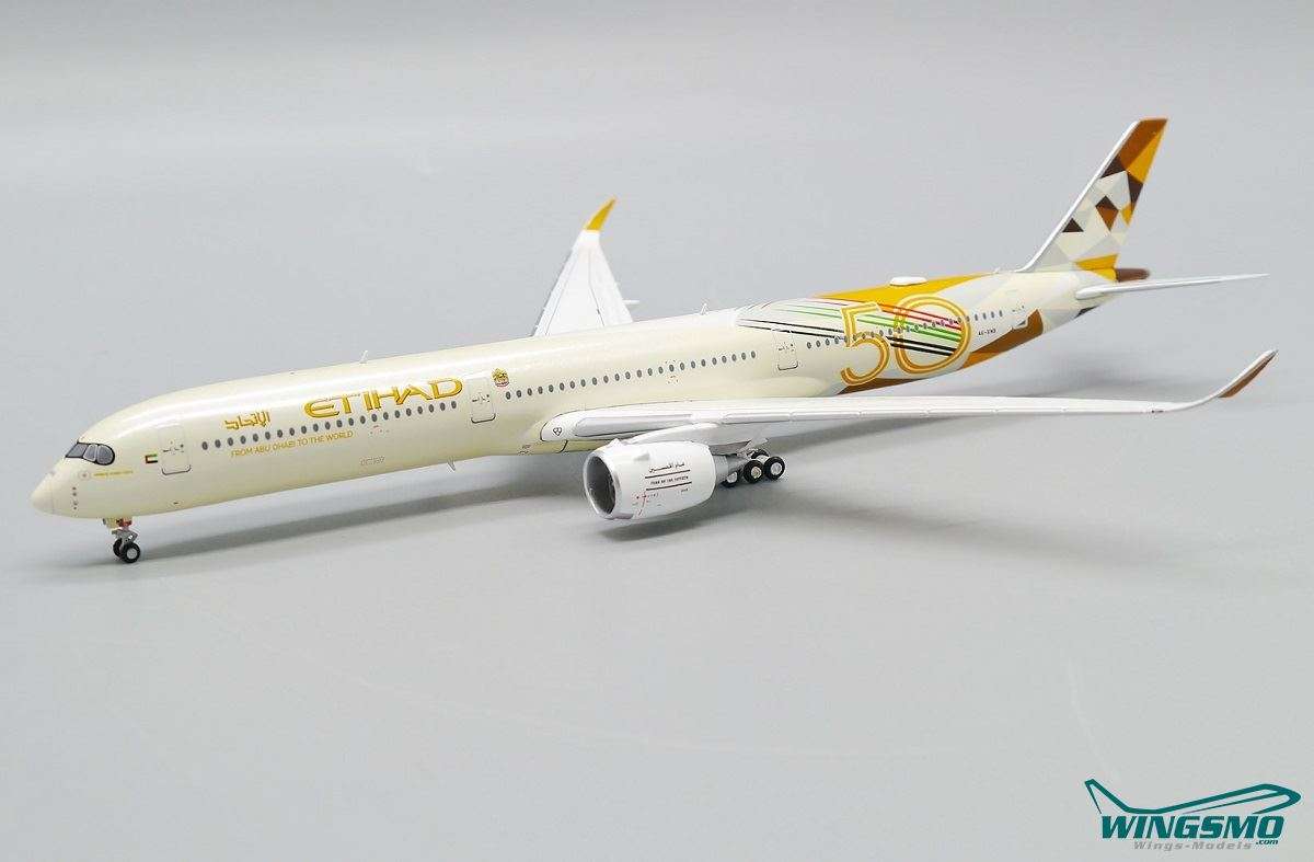 JC Wings Etihad Airways Airbus A350-1000 Year of the 50th Livery XX4496
