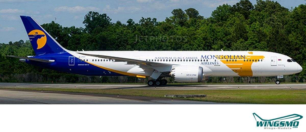 JC Wings MIAT Mongolian Airlines Boeing 787-9 Dreamliner Flaps Down Version JU-1789 LH4297A
