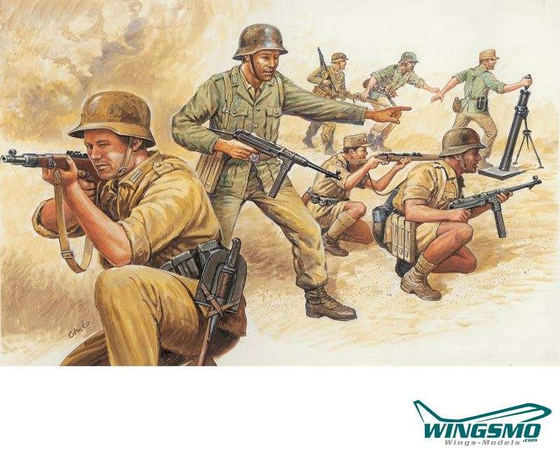 Italeri Deutsche Afrikacorps WWII 6076