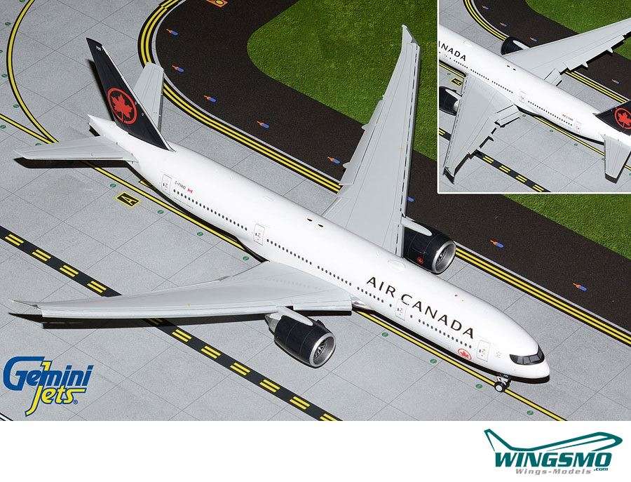 GeminiJets Air Canada Boeing 777-200LR C-FNND Flaps Down Version G2ACA1048F