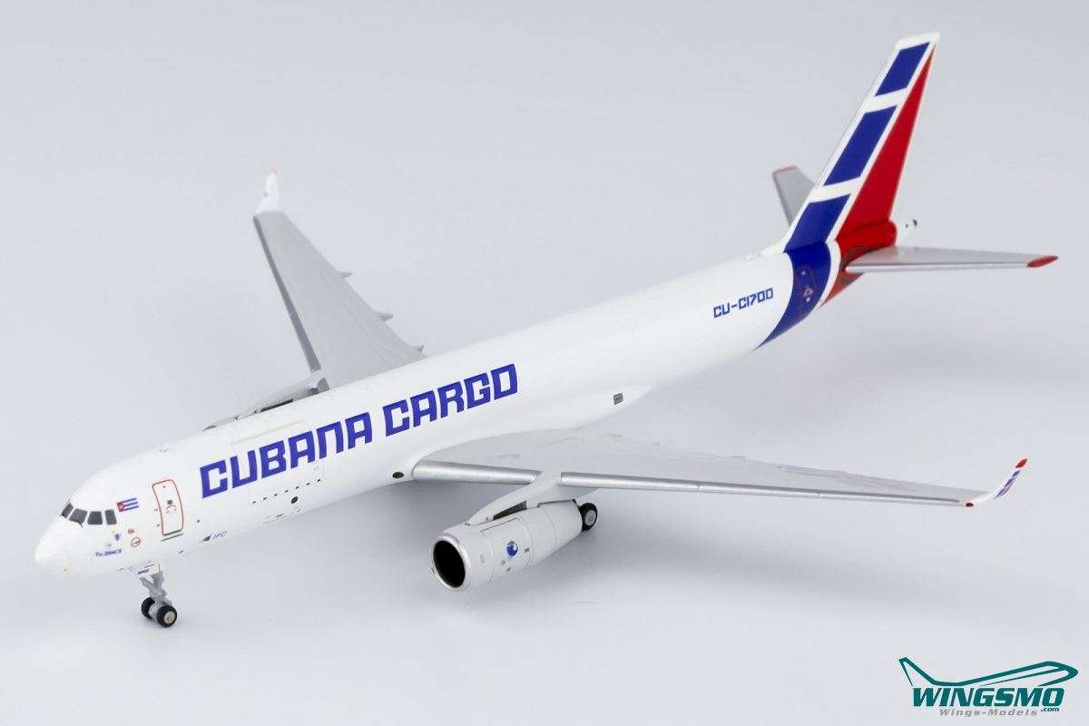 NG Models Cubana Cargo Tupolev Tu-204-1000SE CU-C1700 40007