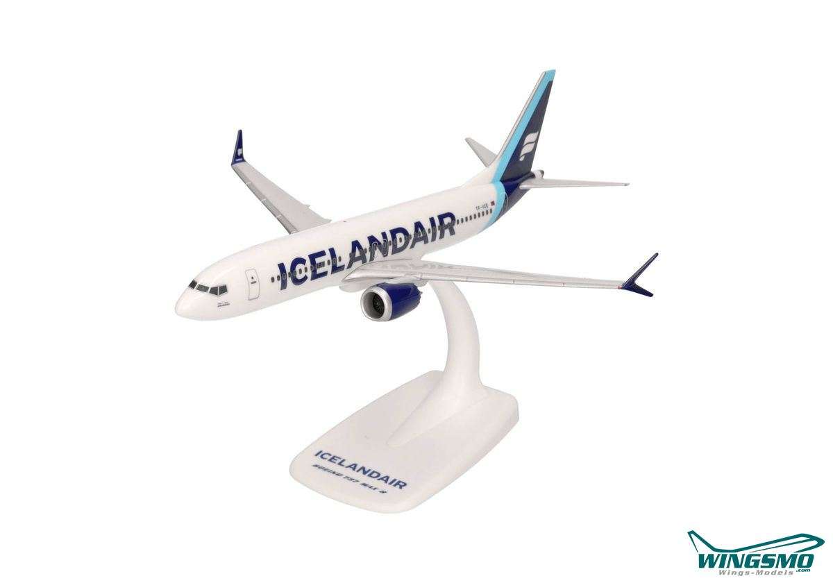 Herpa Wings Icelandair Boeing 737-MAX8 TF-ICE 613743