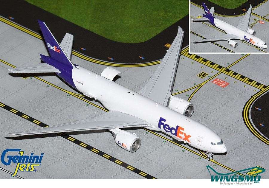 GeminiJets Interactive Series FedEx Express Boeing 777-200F N889FD GJFDX2140