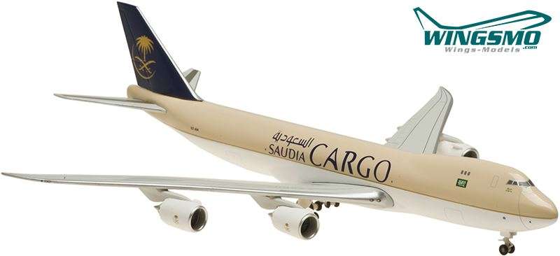 Hogan Wings Boeing 747-8F SAUDI ARABIAN CARGO GROUND CONFIGURATION Scale 1:400 LI5453