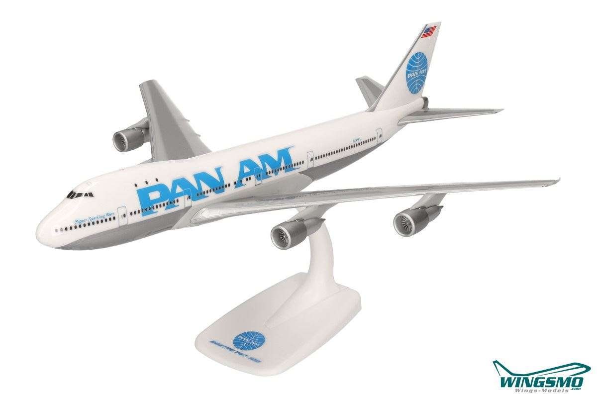 Herpa Wings Pan Am Boeing 747-100 N741PA 614153