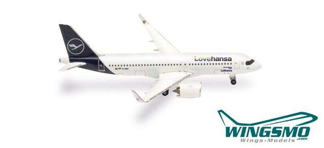 Herpa Wings Lufthansa Airbus A320neo D-AINY 537155