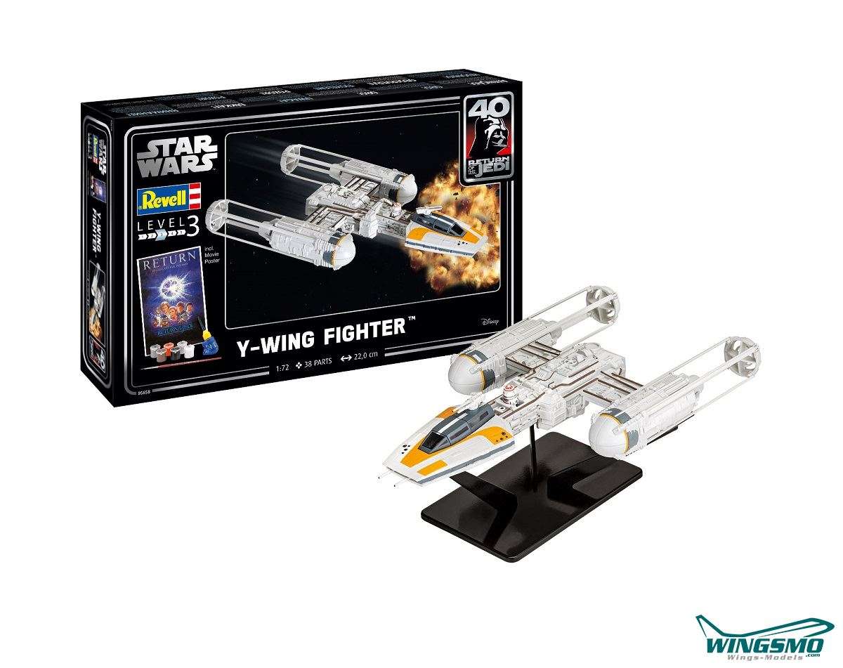 Revell Geschenk-Sets Y-Wing Fighter 05658