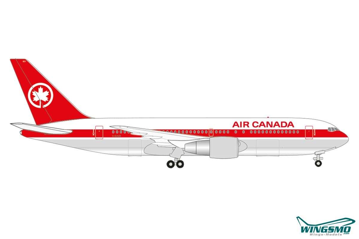 Herpa Wings Air Canada Boeing 767-200 C-GAUB 537377