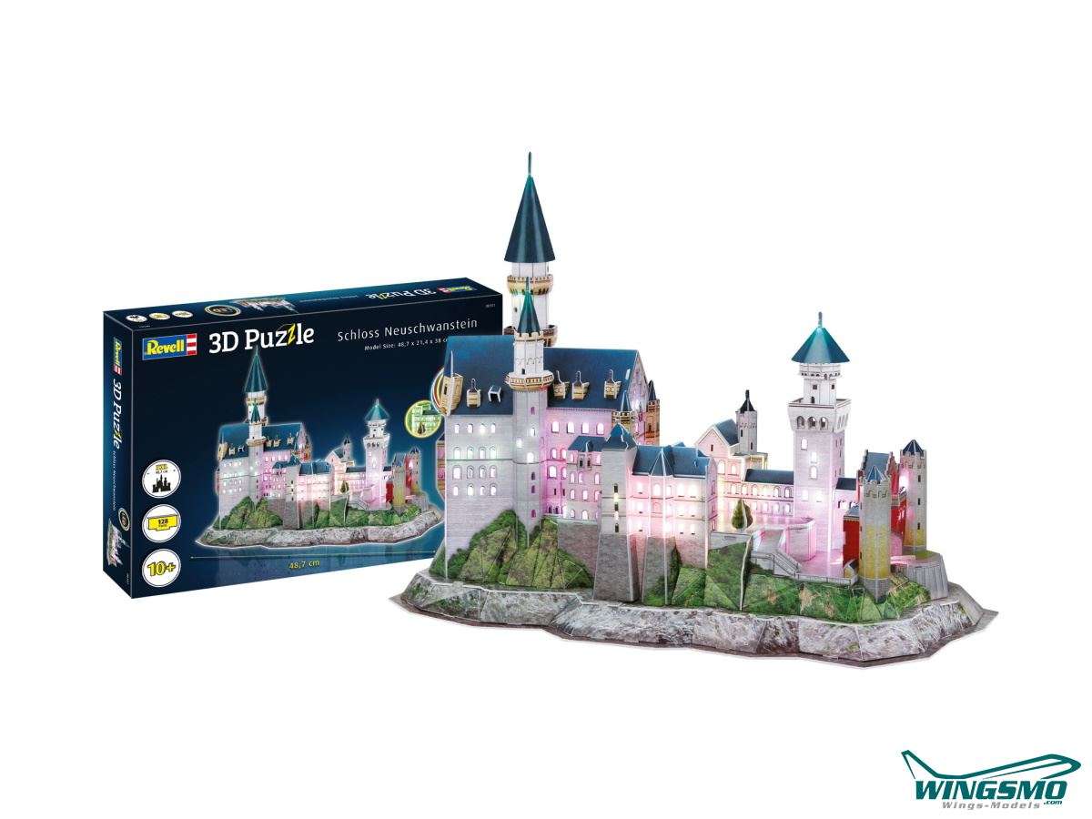 Revell 3D Puzzle Schloss Neuschwanstein LED Edition 00151