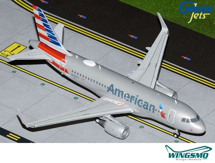 GeminiJets American Airlines Airbus A319-100 N93003 G2AAL1102
