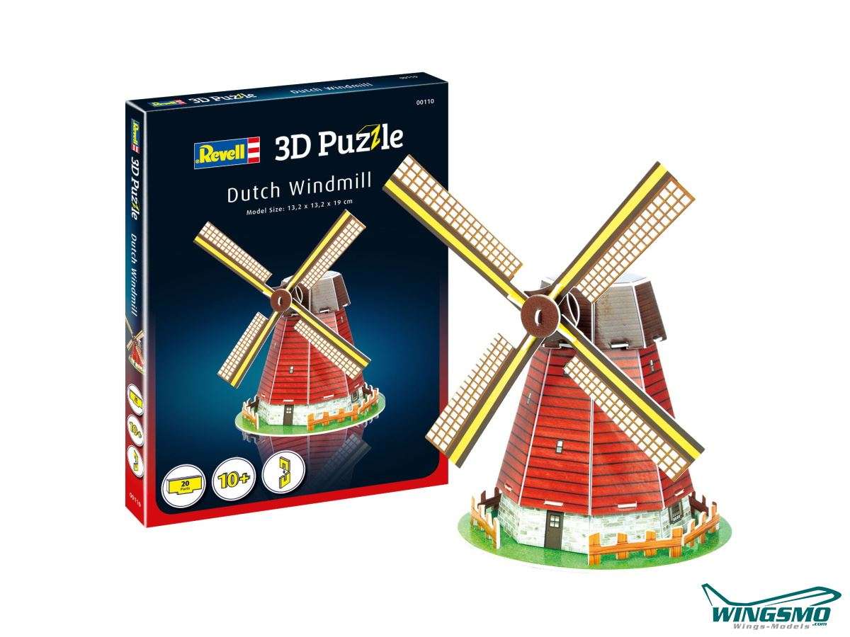 Revell 3D Puzzle Windmühle 00110