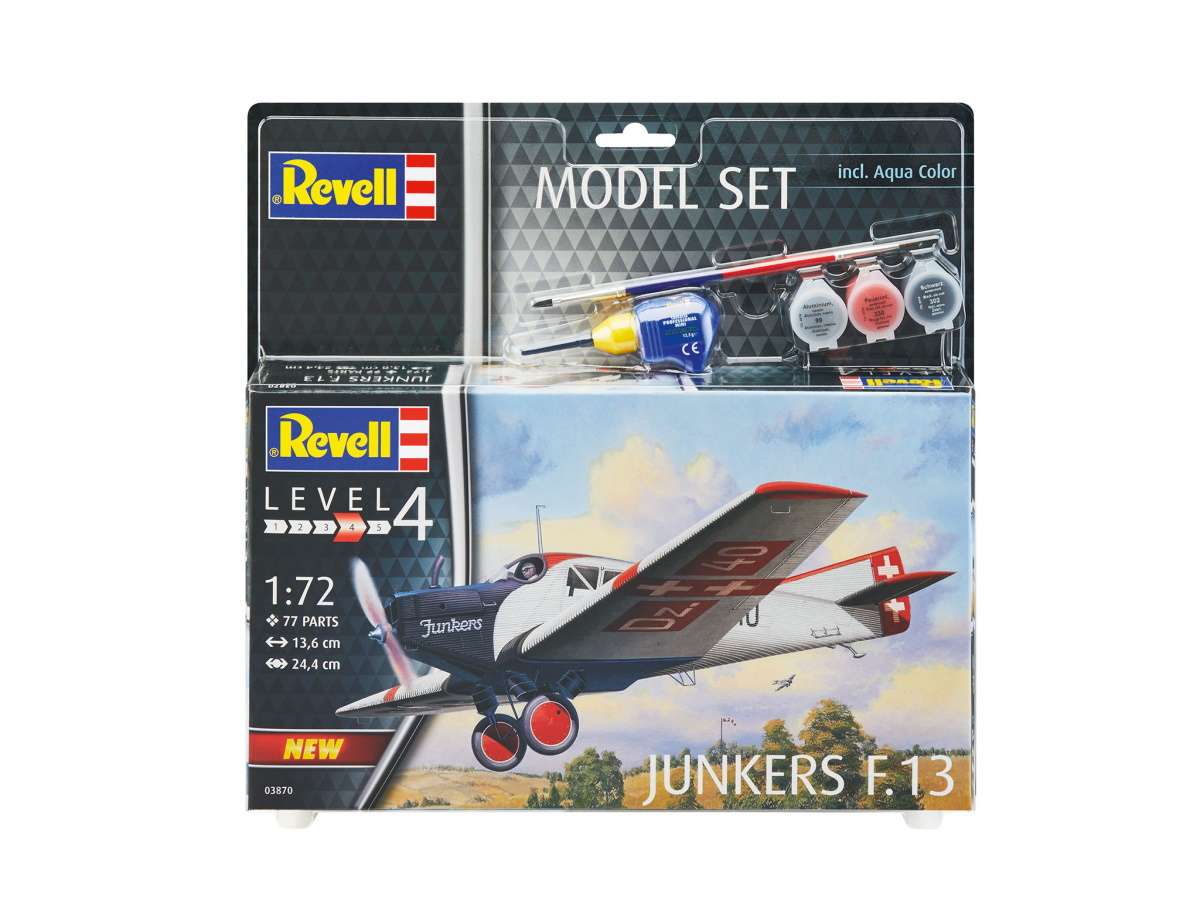 Revell Model Sets Junkers F.13 1:72 63870