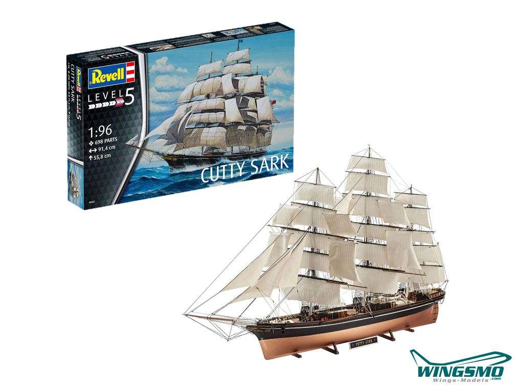 Revell Ships Cutty Sark 1:96 05422