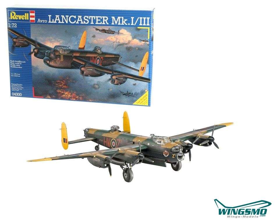 Revell aircraft Avro Lancaster Mk.I / III 1:72 04300