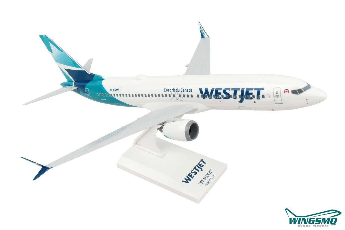 Skymarks Westjet Boeing 737 MAX8 1:130 SKR994