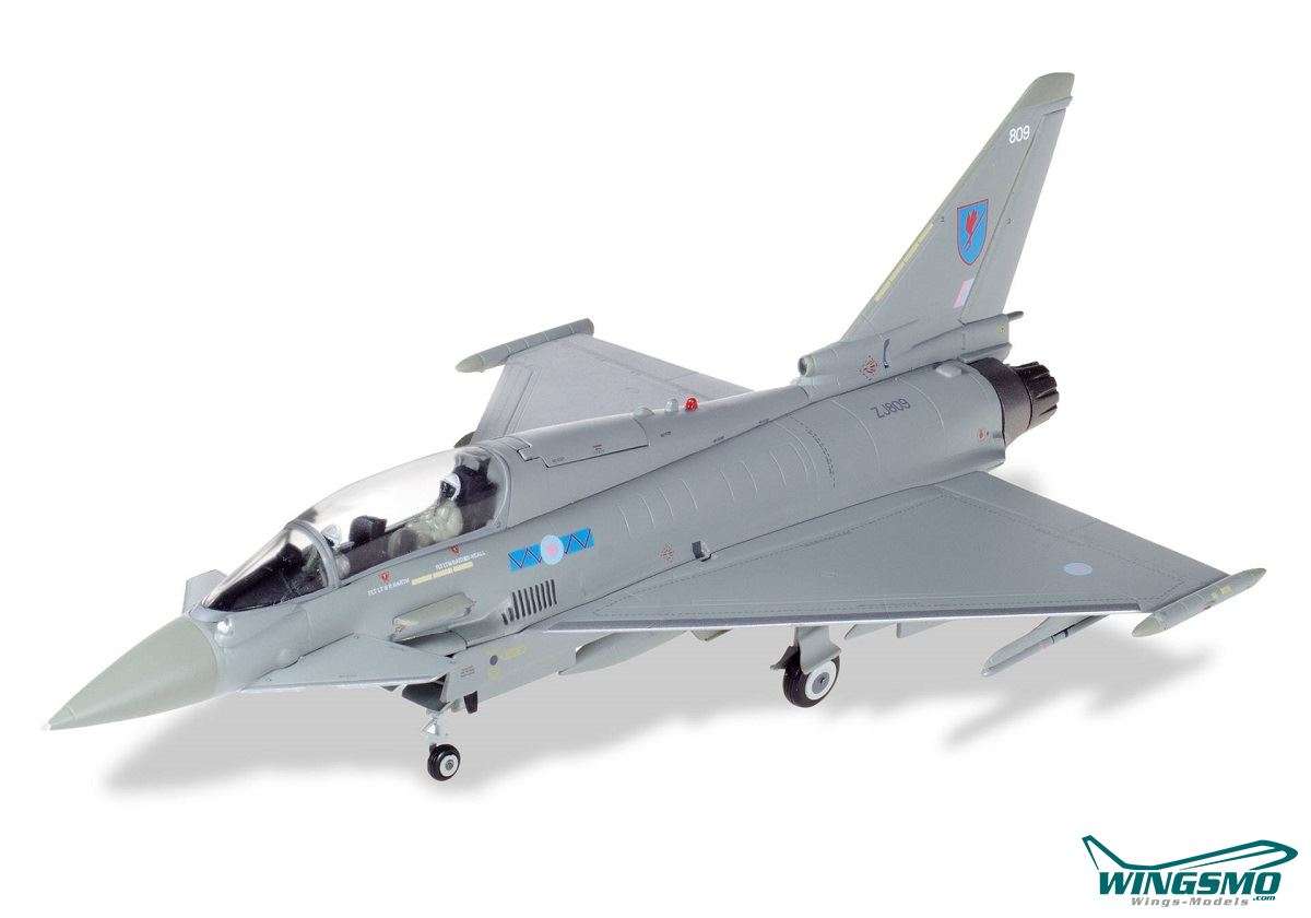 Herpa Wings Royal Air Force Eurofighter Typhoon T3 - No 6 Squadron, RAF Lossiemouth - ZJ809 580281