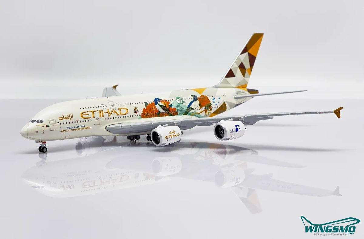 JC Wings Etihad Airways Airbus A380-800 Choose South Korea A6-APD XX4278