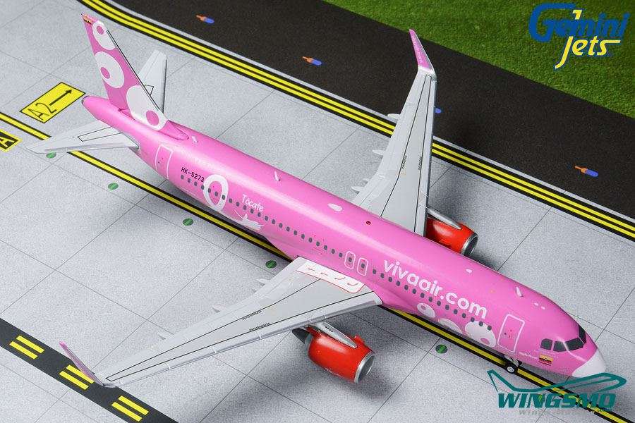 GeminiJets Viva Air Pink Livery Airbus A320-200 1:200 G2VVC823