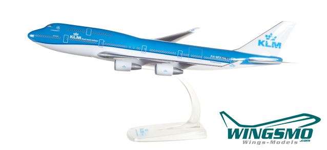 Herpa Wings KLM Boeing 747-400 611442 Snap-Fit