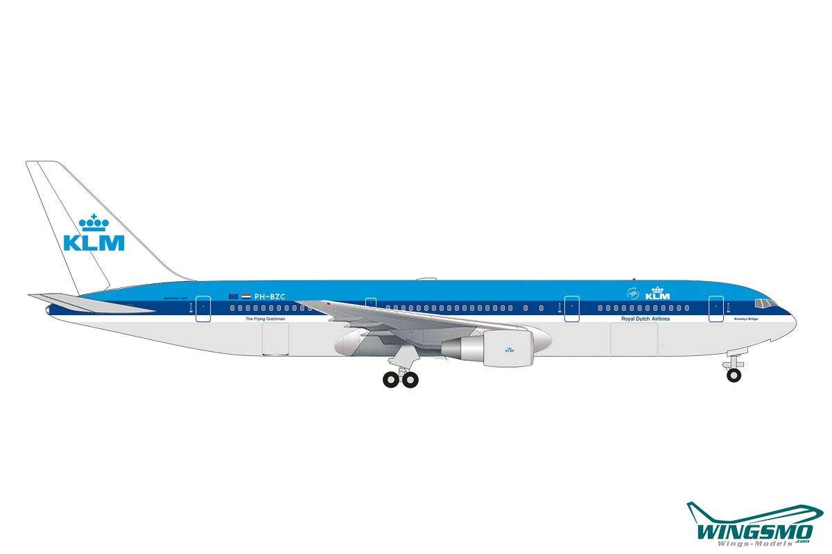 Herpa Wings KLM Boeing 767-300 PH-BZC 537759