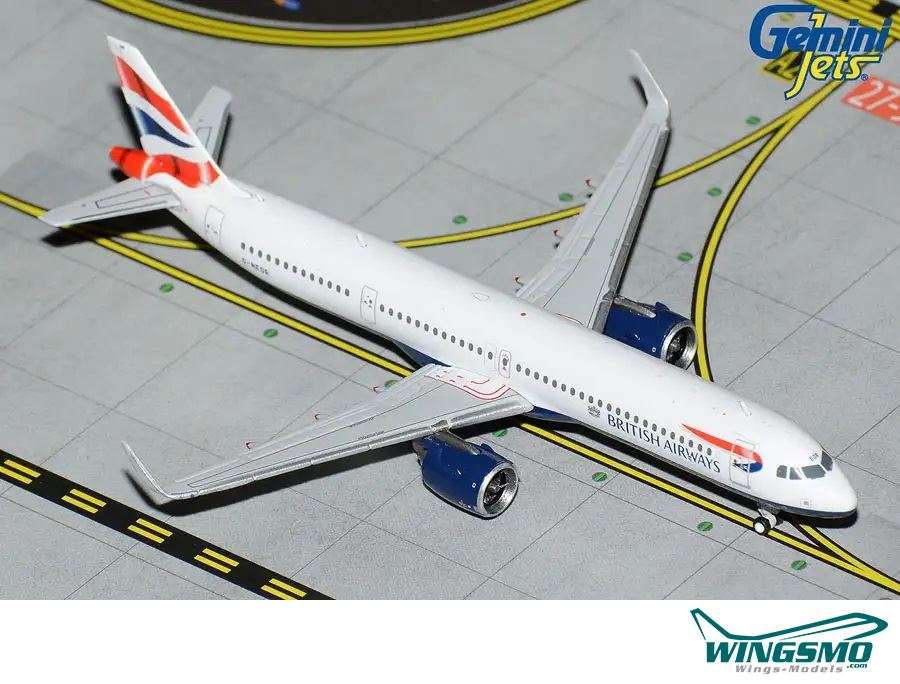 GeminiJets British Airways Airbus A321neo G-NEOR GJBAW2115