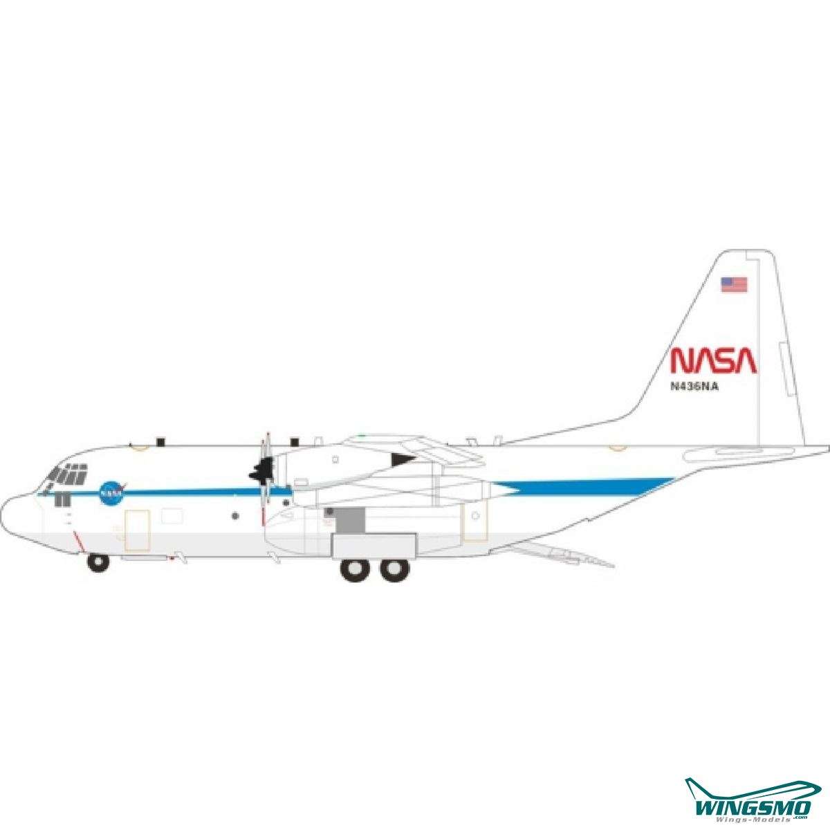 Inflight 200 NASA Hercules L-382 Lockheed HC-130H N436NA IF130NASA436