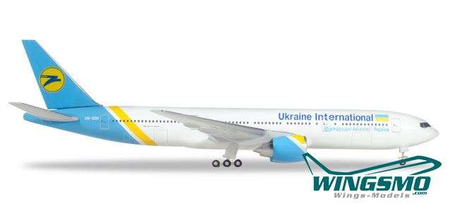 Herpa Wings Ukraine International Airlines Boeing 777-200 - UR-GOA 531122