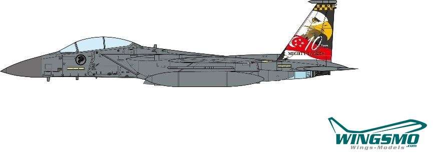 JC Wings Republic of Singapore A.F. &quot;Shikra&quot; McDonnell Douglas F-15SG JCW-72-F15-026