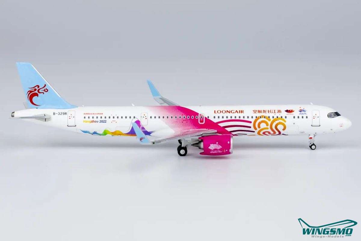 NG Models Loong Air Airbus A321neo B-329Q 13076